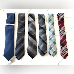 Ben Sherman/Penguin/Misc Men's Tie Bundle Set of 6